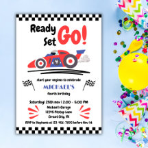 Qualquer Corrida De Aniversário De Idade Sobre Car