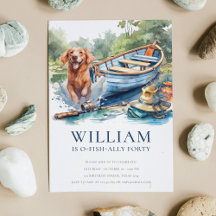 Qualquer Festa de aniversário De Pesca Adulta De I