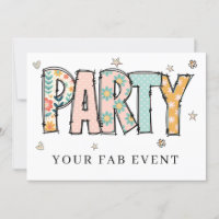 * Qualquer FESTA SOLICITAR Evento de Dólar Colorid