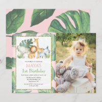 QUALQUER IDADE - Animais de Safari da Selva Foto d