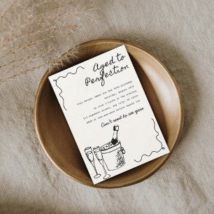 Convites Qualquer idade, idade até a perfeição, aniversário