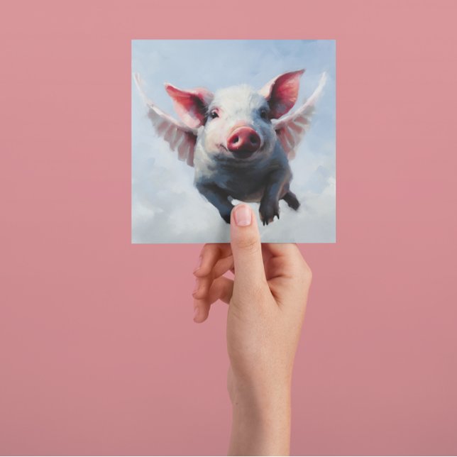 Convites Quando os porcos voam (Criador carregado)