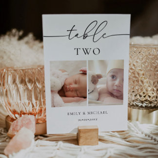 Convites Quando Tínhamos Idade, Sinal De Número Da Mesa De