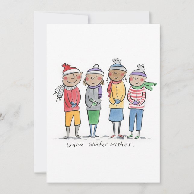 Convites Quantos Invernos Quentes (Frente)