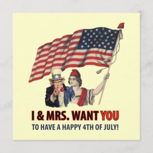 Convites Quarto do partido de julho