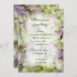 Convites Quase Rosa Hydrangea Flowers All Ocassion Party