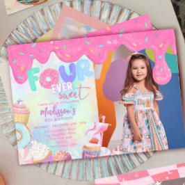 Convites quatro eternamente doce