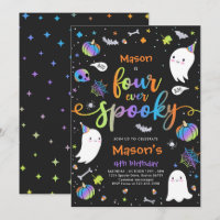 Quatro Vezes Loucas Halloween Fantasma 4º Aniversá