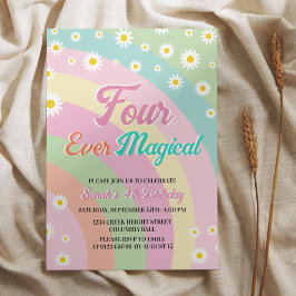 Convites Quatro Vezes Magos - Arco-Íris do Unicórnio