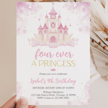 Quatro vezes uma Princesa 4º Aniversário