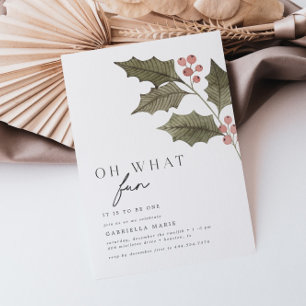 Convites Que Aniversário de criança de inverno divertido