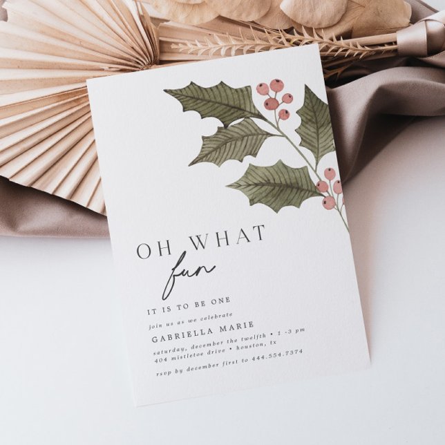 Convites Que Aniversário de criança de inverno divertido (Criador carregado)