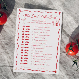 Convites Que Chá de panela Ele Disse Que Ela Disse Jogo