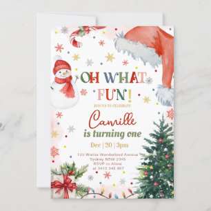 Convites Que Diversão Aniversário de Natal