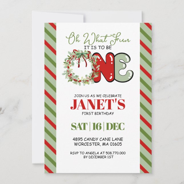 Convites Que Diversão É Ser Um (Frente)