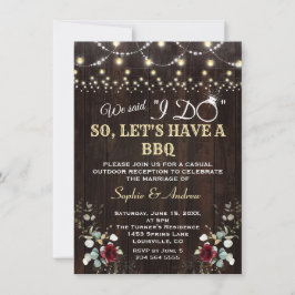 Convites Quebra As Luzes Florais Da Borgonha Após Eu Fazer 