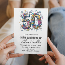 quebra-cabeça da festa de aniversário 50