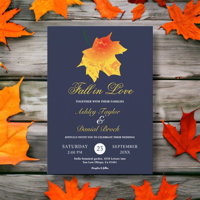 Convites Quebra de Aquarela Deixa Marinho Azul Casamento Fl (Criador carregado)