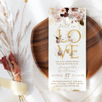 Queda Chá de panela Floral Dourado de Flor Selvage