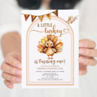 Queda De Um Pequeno Arco Turco Virando Um Aniversá