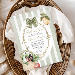 Convites Queda no Chá de fraldas de sábio Whimsical