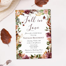 Queda no Chá de panela de outono