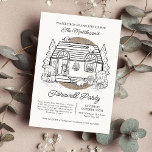 Convites Queda no Funny Raccoon House Farewell Party<br><div class="desc">Esta engraçada convite de festas de despedida ilustrada é perfeita para celebrar alguém especial a você enquanto embarcam numa nova aventura! Apresentando a arte original de uma confortável cheio de casacos no outono de guaxinins maliciosos e bombas de queda contra uma burpinha texturizada. Tudo que você tem que fazer é...</div>
