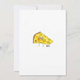 Convites Queijo personalizado. Maduro. aniversário