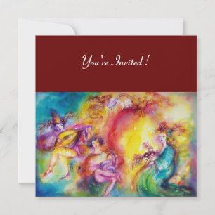 Convites QUEIMANDO O CARNIVAL, Baile de Máscaras de Mardi G