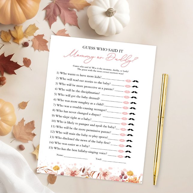 Convites Quem Disse Que Caiu No Jogo Do Chá de fraldas (Criador carregado)