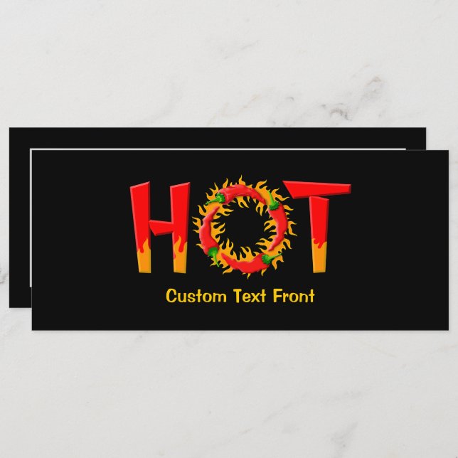 CONVITES QUENTE (Frente/Verso)