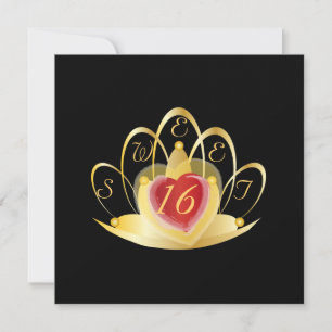 Convites Querida, Doce Dezesseis Convidados.