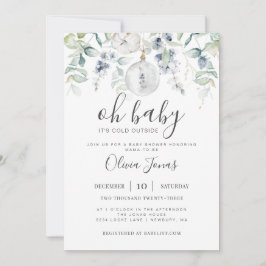 Convites Querida, é frio fora do Chá de fraldas.