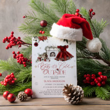 Querida, é frio fora do Chá de fraldas moderno