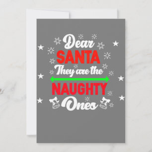 Convites Querido Papai Noel Eles São Travessos Natal Famíli