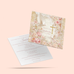 Convites Quince Heaveny Blush & Gold, personalizado
