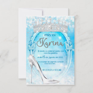 CONVITES QUINCEAÑERA
