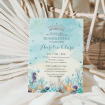 Quinceañera, debaixo do Mar, Conchas de Praia