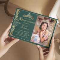 Quinceanera Emerald Beauty Quinceanera com fotogra