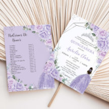 Quinceañera Lilás Roxo Floral 15 Anos Padrinhos