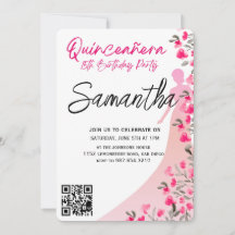 Quinceañera Modernista Minimalista 15º Aniversário
