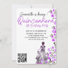 Quinceanera Modernista Minimalista 15º Aniversário