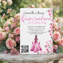 Quinceañera Modernista Minimalista Aniversário de