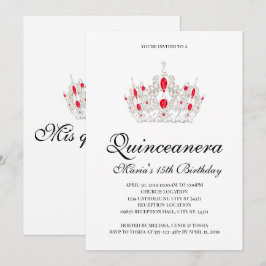 Convites Quinceanera, Red