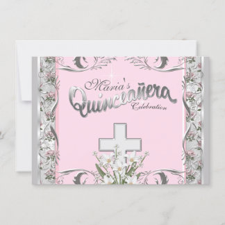 Convites Quinceanera religiosa