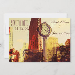 Convites Quinta avenida vintage de Nova York