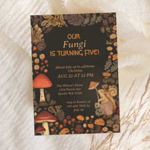 Convites Quinto Aniversário do Bairro dos Animais da Flores