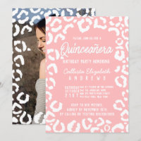 Quinto-Cena de Coral Branco Cheetah Leopard