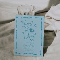 Quirky Amor Está No Ar Chuveiro de Noiva Turquesa