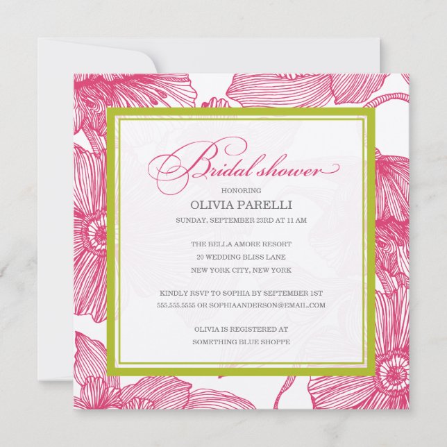 CONVITES QUIVI + O ROSA FLORESCE O CHÁ DE PANELA DE %PIPE% (Frente)